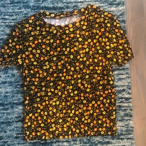 Zara floral top!